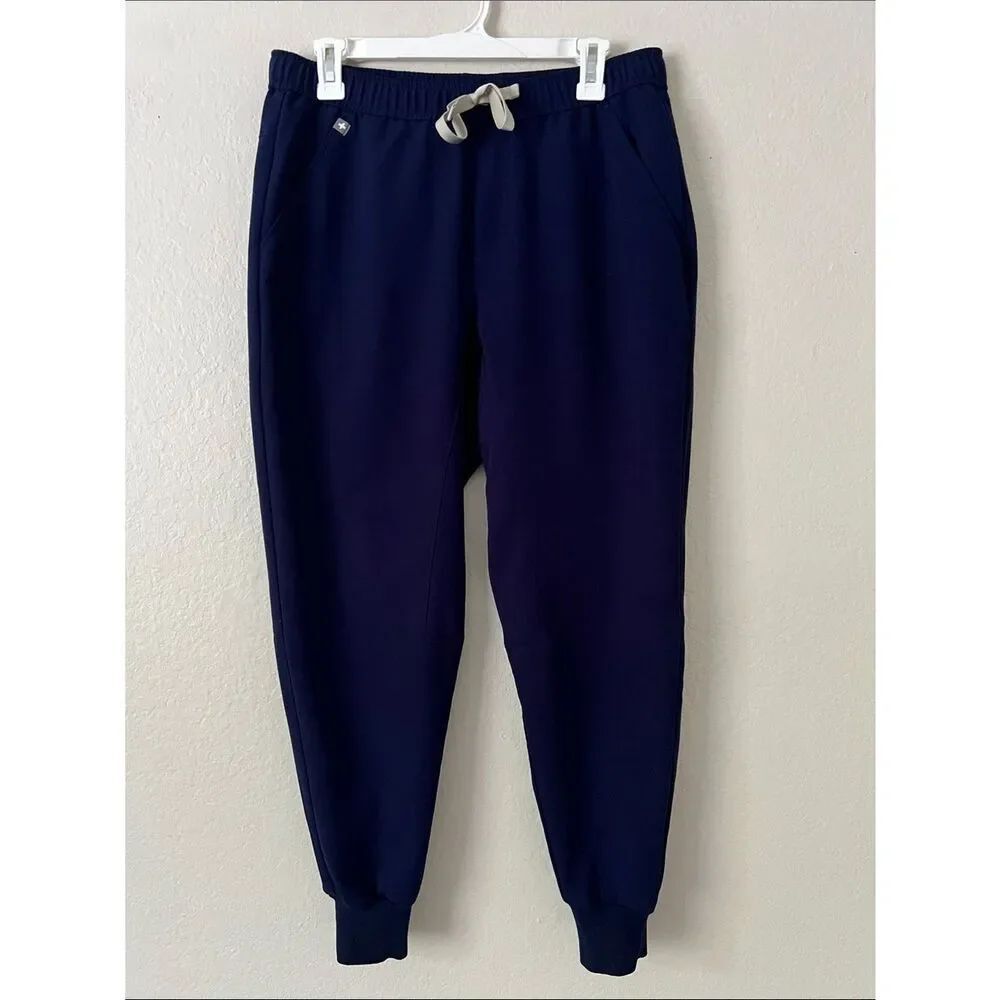 EUC FIGS Scrub Jogger Pants Navy PO 1809 In Size M/S